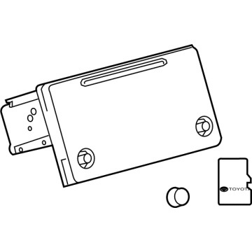 Toyota 86804-62010 Display Unit