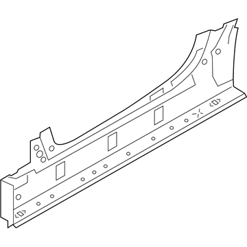 Toyota 61402-WAA01 Panel Sub-Assembly, Rock