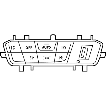 2021 Toyota GR Supra Headlight Switch - 84110-WAA01