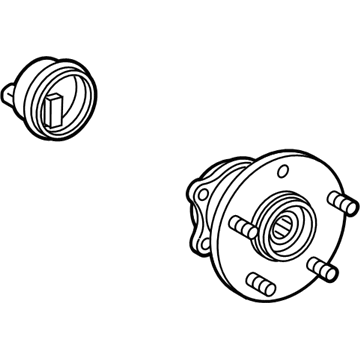 Toyota 42450-47040 Hub & Bearing