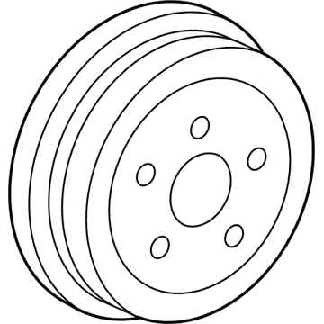 Toyota 42431-02230 Brake Drum