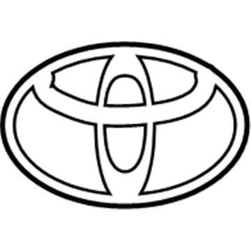 Toyota 75431-02080 Emblem