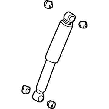 1990 Toyota Land Cruiser Shock Absorber - 48531-69105