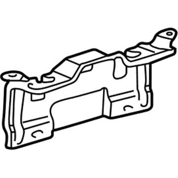 Toyota 75121-0C010 Bracket, Rear License Plate