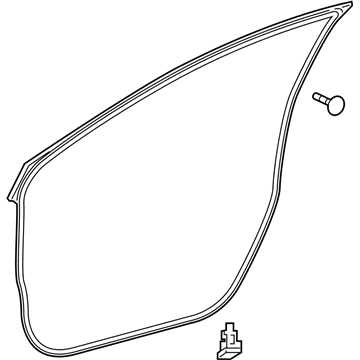 Toyota Corolla iM Door Seal - 67862-12A80