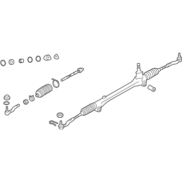 Toyota SU003-00841 Steering Gear Assembly