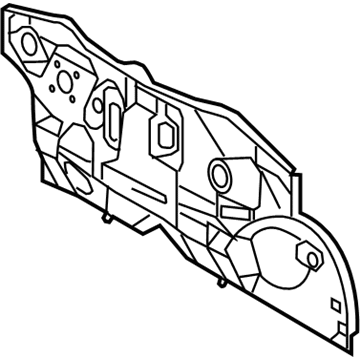 Toyota 55101-12B60 Dash Panel