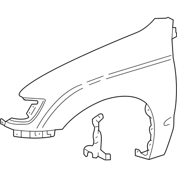 Toyota 53801-04060 Fender