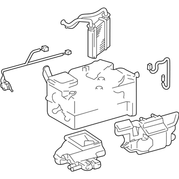 Toyota 87150-52071 Heater Assembly