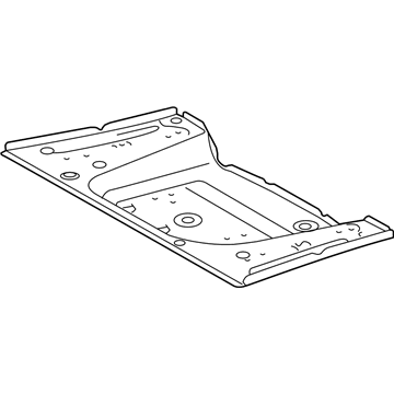 Scion 58311-74020 Rear Floor Pan