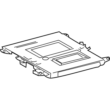 Toyota 86680-60190-A0 Display Unit