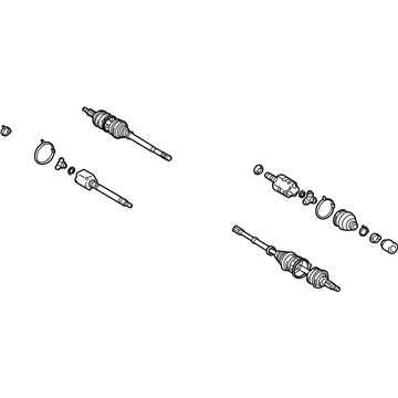 Toyota 43420-0W190 Axle Assembly