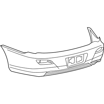 Toyota 52159-06945 Bumper Cover