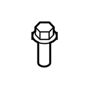 Scion 90109-06380 Upper Tie Bar Bolt