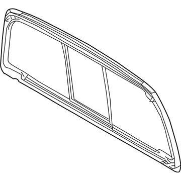 Toyota 64810-04131 Back Glass