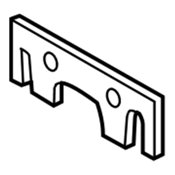 Toyota 52114-20120 License Bracket