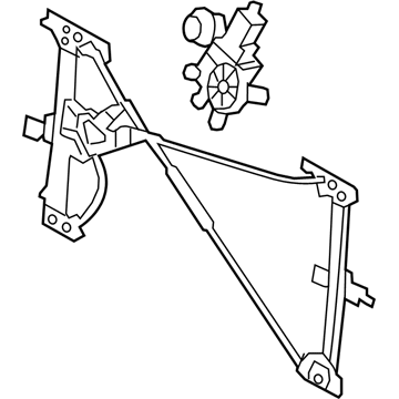 Toyota 69850-0C050 Window Regulator