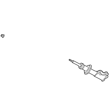 Toyota 48520-19835 Shock Absorber Assembly Front Left