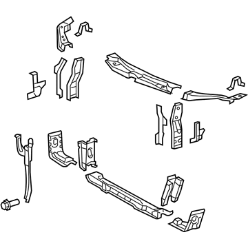 Toyota 53210-06032 Radiator Support