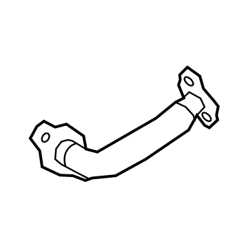 Toyota 25610-37020 EGR Pipe