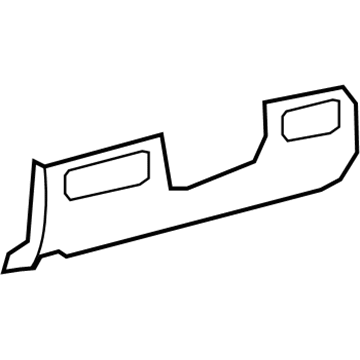 Toyota 55046-0C071-B0 Lower Trim Panel