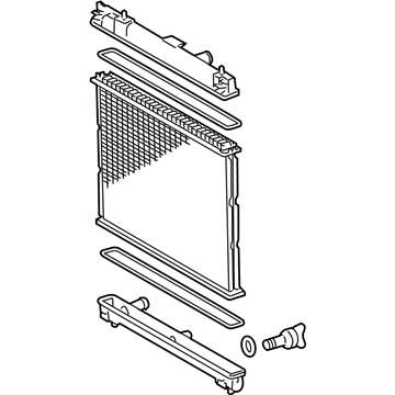 Toyota 16400-21381 Radiator Assembly