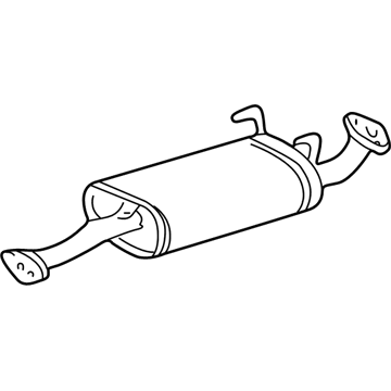 Toyota 17403-62170 Muffler & Pipe