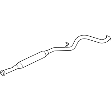 Toyota SU003-06393 Center Exhaust Pipe Assembly