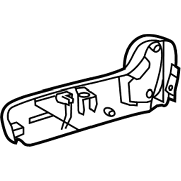 Toyota 71811-06180-A1 Shield, Front Seat Cushion