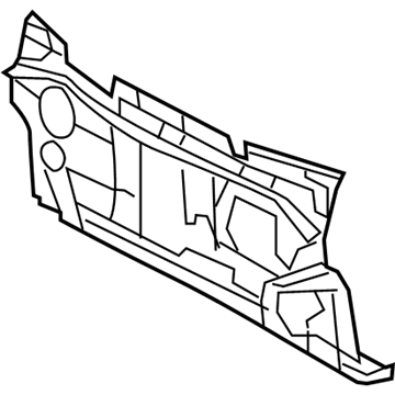 Toyota 55101-33270 Panel Sub-Assembly, Dash