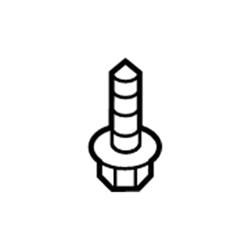 Toyota 90159-A0059 Air Deflector Screw