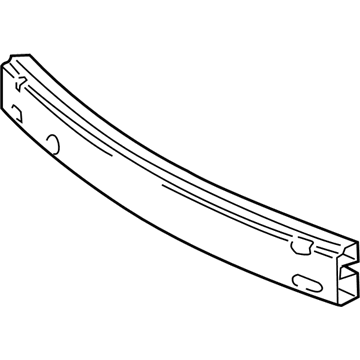 Toyota 52021-07021 Impact Bar