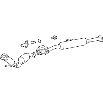 Toyota 17410-F0510 Converter & Pipe