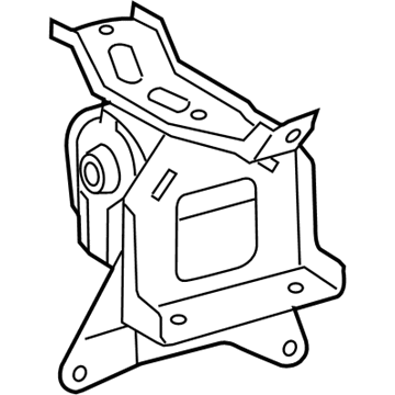 Toyota 12372-21150 INSULATOR, Engine Mounting, LH