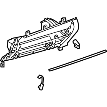 Toyota 55433-48250-C0 Lower Panel