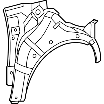 Toyota 61631-08903 Outer Wheelhouse