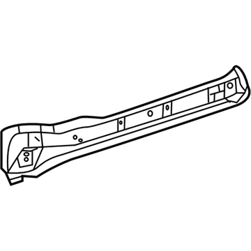 Toyota 61516-08010 Extension, Quarter Lock Pillar