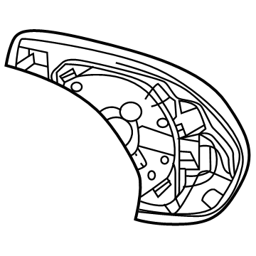 2020 Toyota Prius AWD-e Car Mirror - 87902-02070