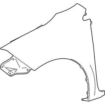 Toyota 53801-02180 Fender