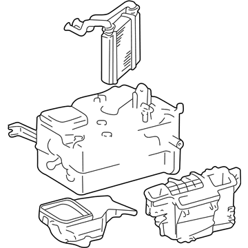 Toyota 87150-17290 Heater Assembly