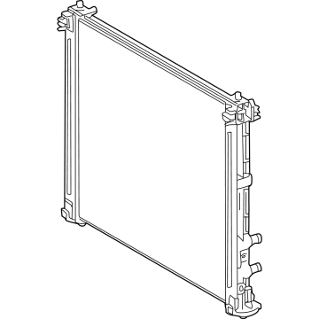 Toyota bZ4X Radiator - 16041-10010