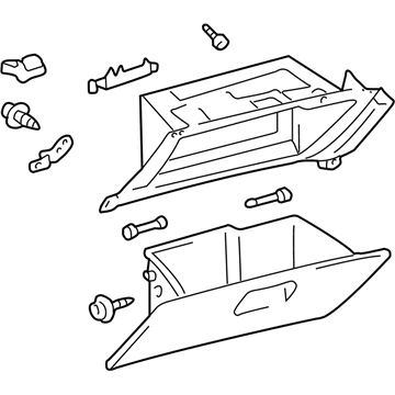 Toyota 55303-AA030-A0 Glove Box Assembly