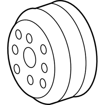 Toyota 16173-31010 Pulley