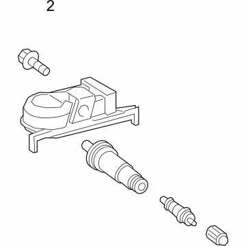 Toyota 42607-02050 TPMS Sensor