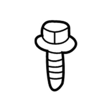 Toyota 90159-A0034 Headlamp Assembly Screw