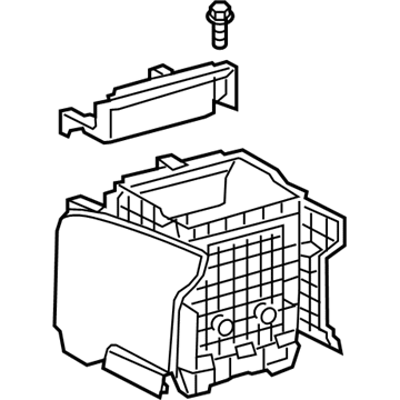 Toyota Sienna Center Console Base - 58801-08020-E0