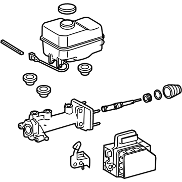 Toyota 47025-35184 Brake Master Cylinder Sub-Assembly