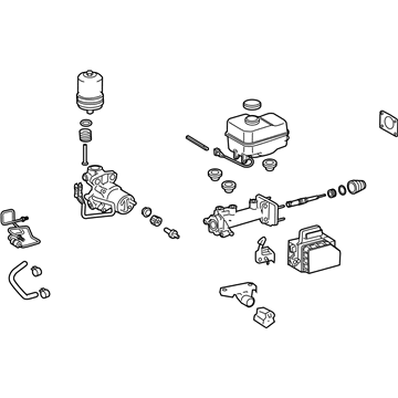 2013 Toyota 4Runner Brake Master Cylinder - 47050-35133