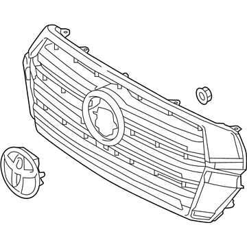 2020 Toyota Land Cruiser Grille - PZ327-60133