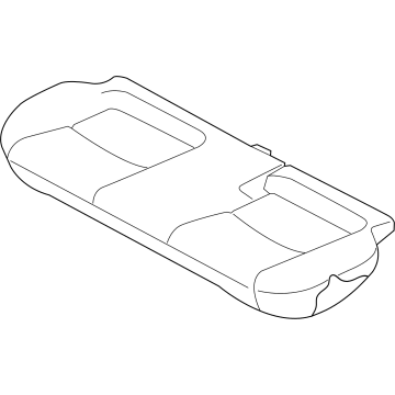 Toyota 71460-WB013 Cushion Assembly